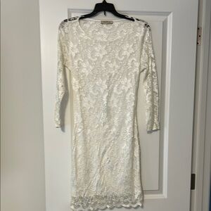 Arden B White Lace Dress